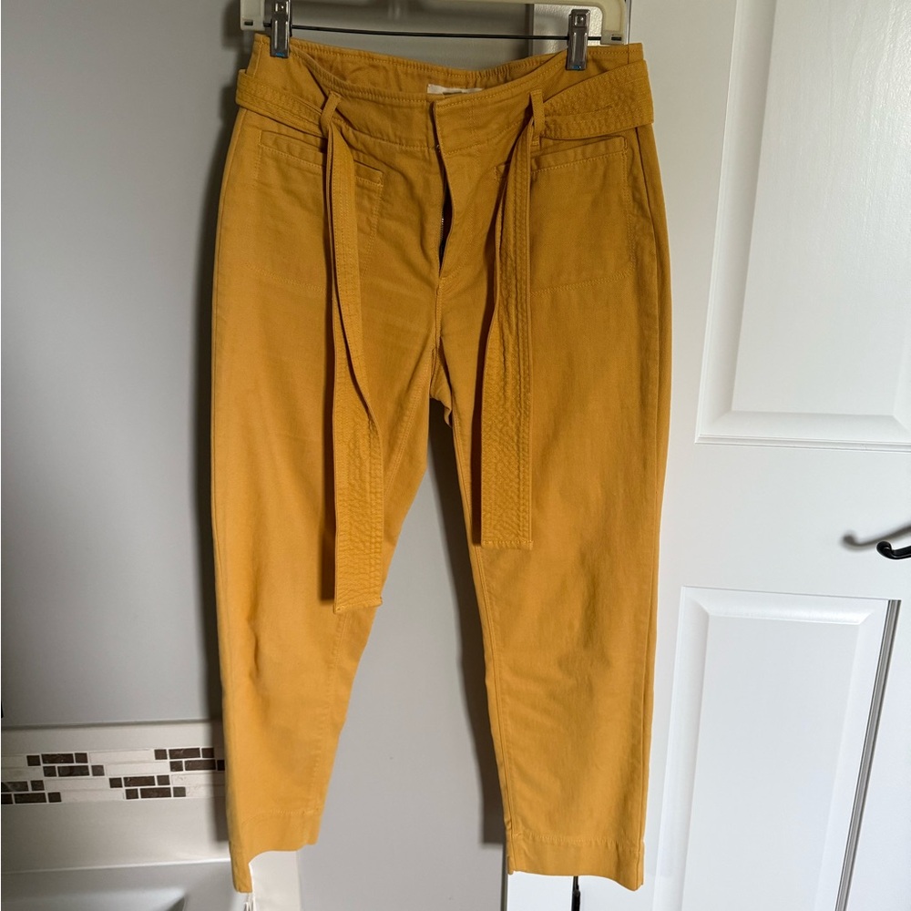 LOFT Mustard Yellow Pants